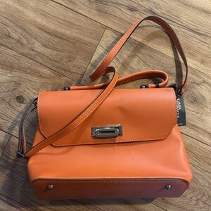 Chic Orange Shoulder Bag